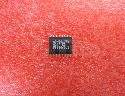 ADM202JRW High Speed, +5 V, 0.1 uF CMOS RS-232 Driver/Receivers