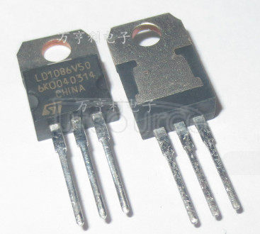 LD1086V50 Linear Voltage Regulator IC Positive Fixed 1 Output 5V 1.5A TO-220AB