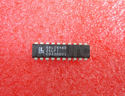 GAL16V8D-25LPI High Performance E2CMOS PLD Generic Array Logic