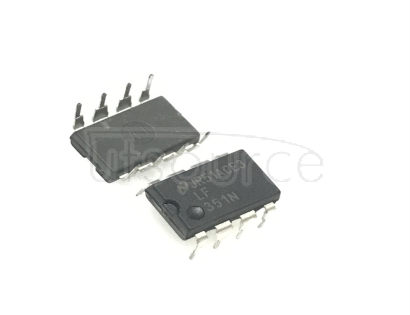 LF351N Single Operational Amplifier JFET<br/> <br/> No of Pins: 8<br/> Container: Rail