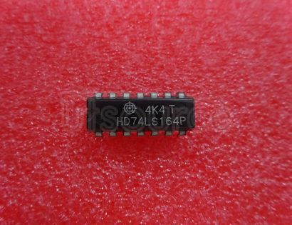 HD74LS164P Logic IC<br/> Function: 8-bit Parallel-out Serial-In Shift Register<br/> Package: DIP
