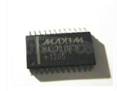 MAX7219CWG IC DRIVER LED DISP 8DGT 24-SOIC MAX7219CWG IC DRIVER LED DISP 8DGT 24-SOIC