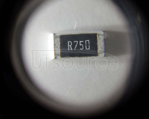 2010 Chip Resistor 0.75Ω(750mR) ±1% 3/4W 