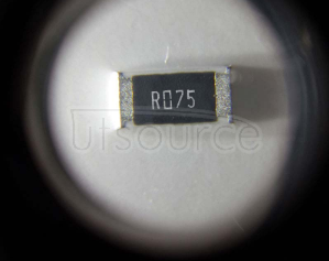 2010 Chip Resistor 0.075Ω(75mR) ±1% 3/4W