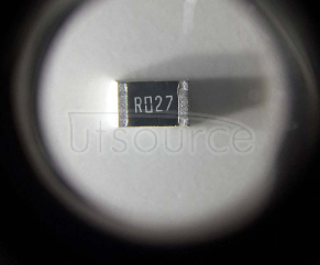 2010 Chip Resistor 0.027Ω(27mR) ±1% 3/4W