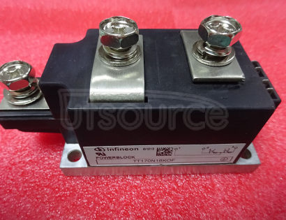 TT170N18KOF Silicon Controlled Rectifier, 350A I(T)RMS, 170000mA I(T), 1800V V(DRM), 1800V V(RRM), 2 Element, MODULE-7