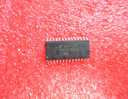ADC10664CIWM 10-Bit 360 ns A/D Converter with Input Multiplexer and Sample/Hold