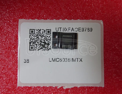 LMC6036IMTX Low   Power   2.7V   Single   Supply   CMOS   Operational   Amplifiers