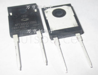 APT30DQ120BG Diode Switching 1.2KV 30A 2-Pin(2+Tab) TO-247