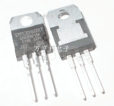 STPS30H100CT Diode Schottky 100V 30A 3-Pin(3+Tab) TO-220AB Tube