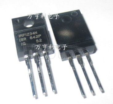 IRFIZ34NPBF 55V Single N-Channel HEXFET Power MOSFET in a TO-220 FullPak Iso package<br/> A IRFIZ34NPBF with Standard Packaging