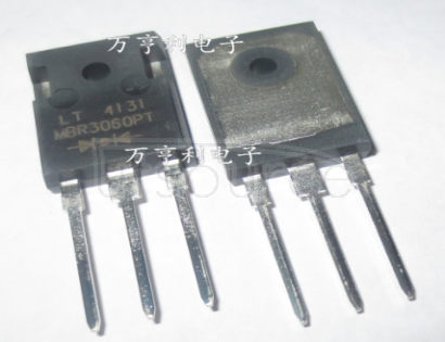 MBR3060PT Diode Schottky 60V 30A 3-Pin(3+Tab) TO-247AD Rail