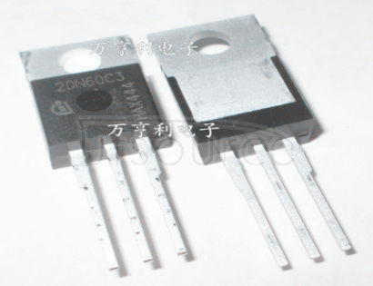 SPP20N60C3 Trans MOSFET N-CH 600V 20.7A 3-Pin(3+Tab) TO-220 Tube