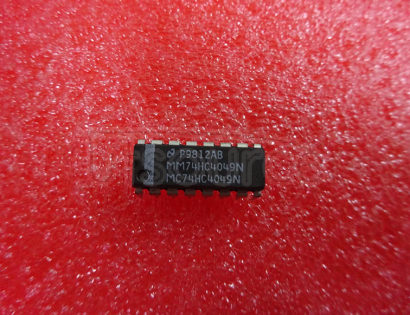 MM74HC4049N ANA AIR CORE TACH/SPD DRV<br/> Package: SOIC-20 WB<br/> No of Pins: 20<br/> Container: Rail<br/> Qty per Container: 38