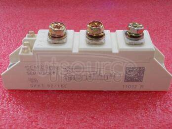 SKKT92/16 SEMIPACK1 Thyristor / Diode Modules SKKT92/16 SEMIPACK1 Thyristor / Diode Modules