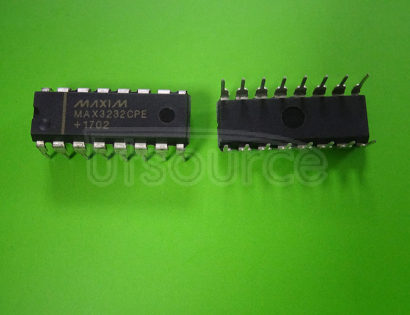 MAX3232CPE 3.0V to 5.5V, Low-Power, up to 1Mbps, True RS-232 Transceivers Using Four 0.1レF External Capacitors
