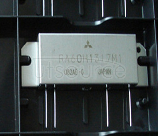 RA60H1317M1 RA60H1317M1A The RA60H1317M1A is a 60-watt RF MOSFET Amplifier Module for 12.5-volt mobile radios that operate in the 136- to 174-MHz range. RA60H1317M1 RA60H1317M1A The RA60H1317M1A is a 60-watt RF MOSFET Amplifier Module for 12.5-volt mobile radios that operate in the 136- to 174-MHz range.