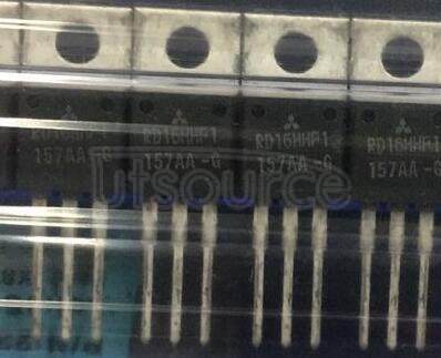 RD16HHF1,RD16HHF1-101 Silicon RF Devices RF High Power MOS FETs (Discrete) RD16HHF1
Remarks
RoHS : Restriction of the use of certain Hazardous Substances in Electrical and Electronic Equipment