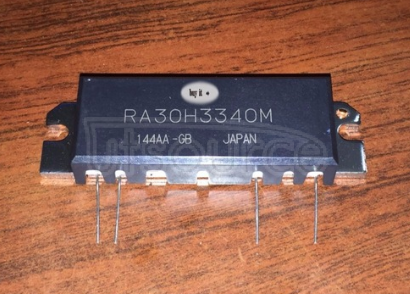 RA30H3340M,RA30H3340M-101 Silicon RF Devices RF High Power MOS FET Modules RA30H3340M
Remarks
RoHS : Restriction of the use of certain Hazardous Substances in Electrical and Electronic Equipment