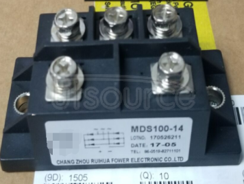 Three-phase rectifier bridge pile MDS100-14