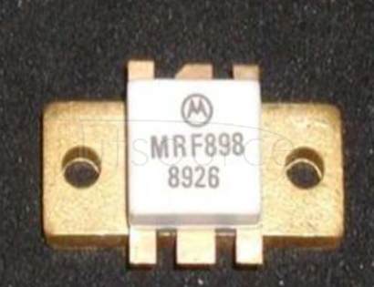 MRF898 RF Power Bipolar Transistor, 1-Element, Ultra High Frequency Band, Silicon, NPN, CASE 333A-02, 6 PIN