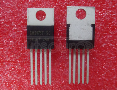 LM2576T-5.0 Buck Switching Regulator IC Positive Fixed 5V 1 Output 3A TO-220-5