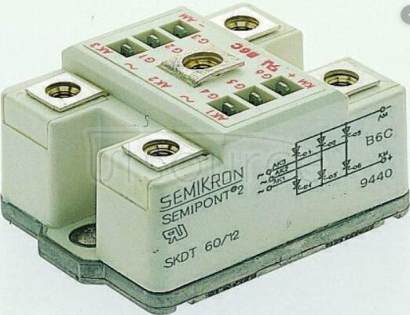 SKDT60/12 Controllable Bridge Rectifiers