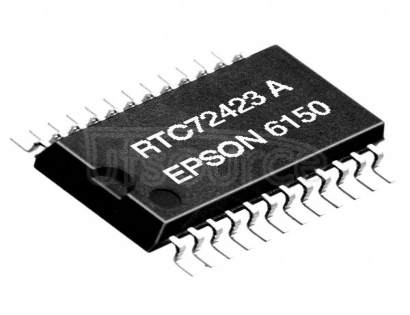 RTC-72423B3:PURE SN Real Time Clock (RTC) IC Clock/Calendar Parallel 24-SOIC (0.311", 7.90mm Width)