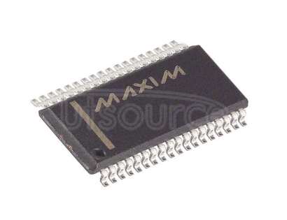 MAX5965AUAX+T Power Over Ethernet Controller 4 Channel 802.3at (PoE+), 802.3af (PoE) 36-SSOP