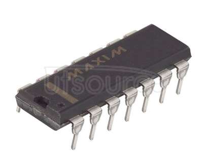 MAX4616CPD+ 4 Circuit IC Switch 1:1 10 Ohm 14-PDIP
