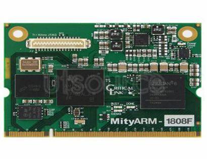 1808-FG-225-RC MitySOM Embedded Module ARM926EJ-S, AM1808 Spartan-6, XC6SLX16 456MHz 8KB (Internal), 128MB (External) 256MB (NAND), 8MB (NOR)