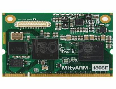 1808-FG-225-RC MitySOM Embedded Module ARM926EJ-S, AM1808 Spartan-6, XC6SLX16 456MHz 8KB (Internal), 128MB (External) 256MB (NAND), 8MB (NOR) 1808-FG-225-RC MitySOM Embedded Module ARM926EJ-S, AM1808 Spartan-6, XC6SLX16 456MHz 8KB (Internal), 128MB (External) 256MB (NAND), 8MB (NOR)