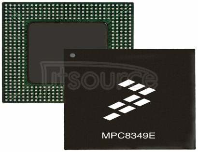 MPC8349ZUAGD PowerPC e300 Microprocessor IC MPC83xx 1 Core, 32-Bit 400MHz 672-TBGA (35x35)