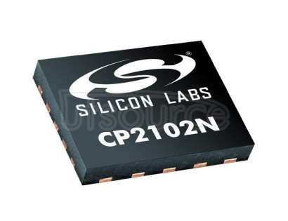 CP2102N-A01-GQFN20R USB Bridge, USB to UART USB 2.0 UART Interface 20-QFN (3x3)