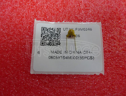 MADE IN CHINA CT4-0805Y104M500(50PCS) 