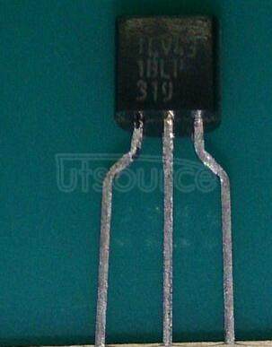 TLV431BLP 1-OUTPUT TWO TERM VOLTAGE REFERENCE, 1.24V, PBCY3, PLASTIC, TO-92, 3 PIN