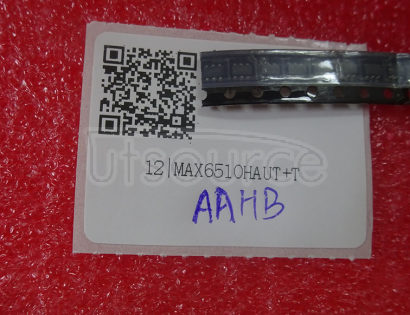 MAX6510HAUT+T Resistor-Programmable SOT Temperature Switches