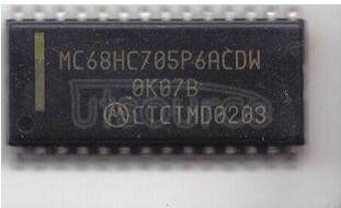MC68HC705P6ACDW HCMOS Microcontroller Unit