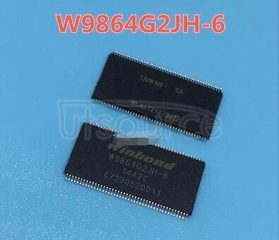 W9864G2JH-6 SDRAM Memory IC 64Mb (2M x 32) Parallel 166MHz 5ns 86-TSOP II