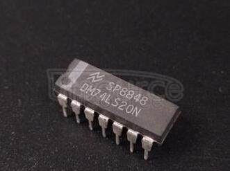 DM74LS20N Octal Buffer/Line Driver with 3-STATE Outputs; Package: SOIC-Wide; No of Pins: 20; Container: Tape &amp; Reel