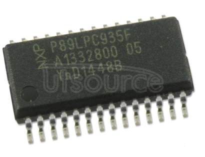 P89LPC935FDH 8-bit microcontroller with accelerated two-clock 80C51 core 4 kB/8 kB 3 V byte-erasable Flash with 8-bit A/D converters