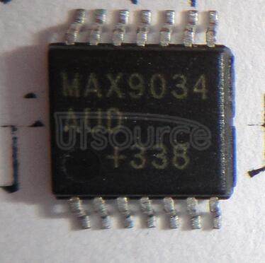 MAX9034AUD+ IC COMPARATOR QUAD 14-TSSOP