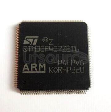 STM32F407ZET6 ARM   Cortex-M4   32b   MCU+FPU,   210DMIPS,  up to  1MB   Flash/192+4KB   RAM