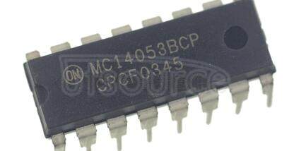 MC14053BCPG Analog Multiplexers/Demultiplexers