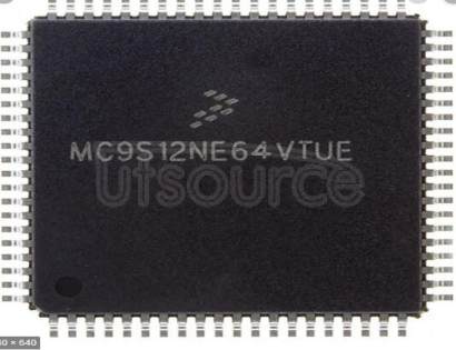 MC9S12NE64VTUE MCU 64K  FLASH   EEPROM   80-TQFP