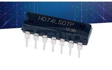 HD74LS07P LOGIC GATE|HEX BUFFER|LS-TTL|DIP|14PIN|PLASTIC