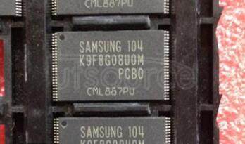 K9K8G08U0A-PCB0 1G x 8  Bit  / 2G x 8  Bit   NAND   Flash   Memory