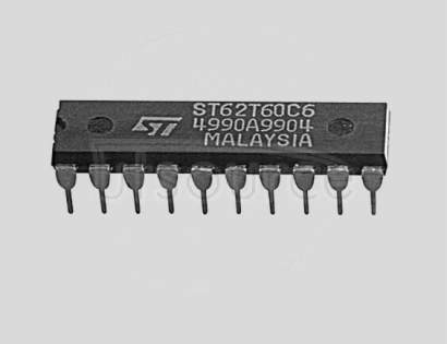 ST62T60CB6 8-BIT MICROCONTROLLER  MCU  WITH OTP. ROM. FASTROM. EPROM. A/D CONVERTER. SAFE RESET. AUTO-RELOAD TIMER. EEPROM AND SPI