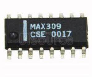 MAX309CSE Precision, 8-Channel/Dual 4-Channel, High-Performance, CMOS Analog Multiplexers