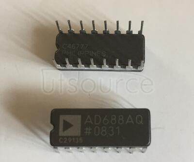 AD688AQ ECONOLINE: REC2.2-S_DR/H1 - 2.2W DIP Package- 1kVDC Isolation- Regulated Output- UL94V-0 Package Material- Continuous Short Circiut Protection- Internal SMD design- 100% Burned In- Efficiency to 75%